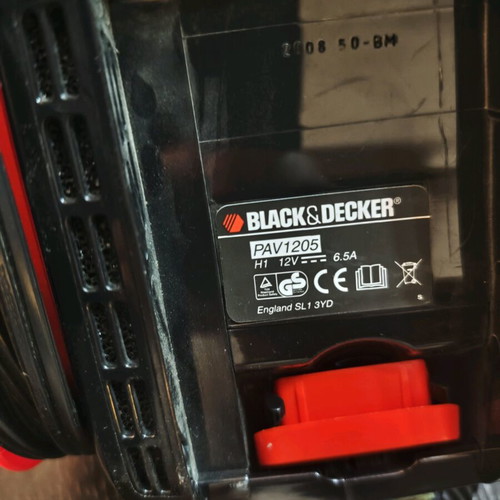 Black & Decker Dustbuster Pivot 12V car vacuum cleaner used