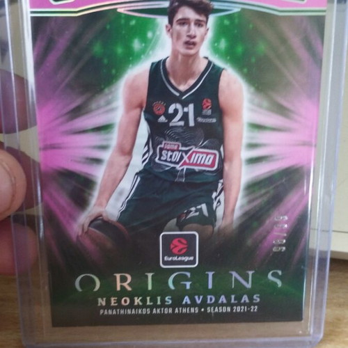 Panini Catapults Neoklis Avdalas card /99