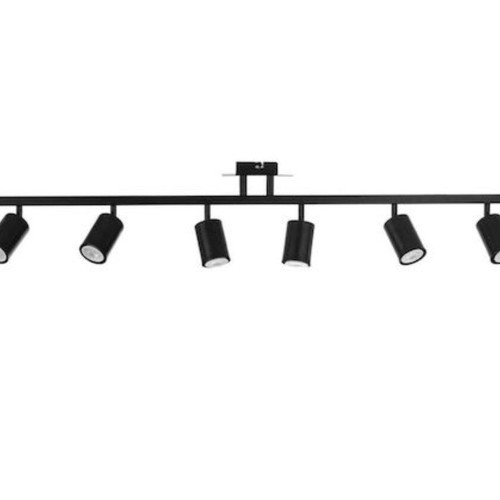 Inlight Spot with 6 Lights and GU10 Socket in Black New