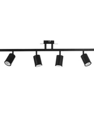 Inlight Spot with 6 Lights and GU10 Socket in Black New