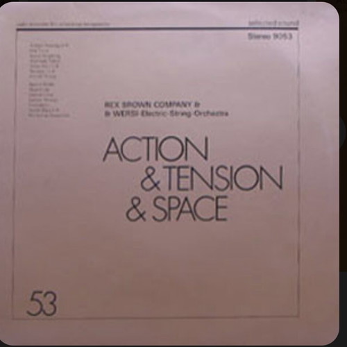Action & Tension & Space Rex Brown Company vinyl LP like new