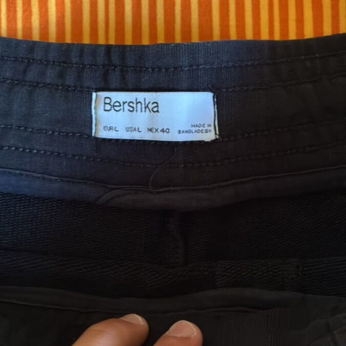 Bershka shorts, black, size M