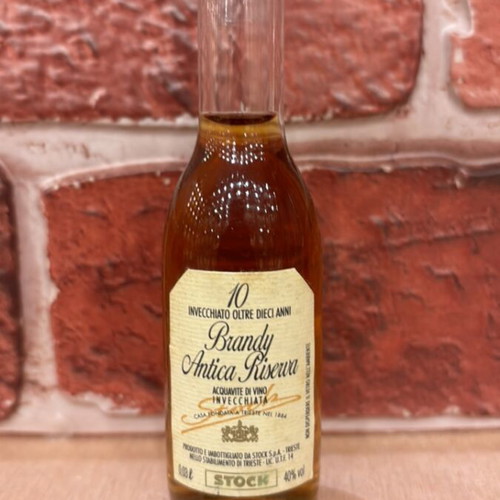 Stock Brandy miniature new 30ml