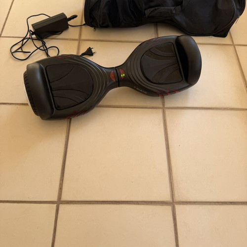 Hoverboard T-SLIDE black with charger and carrying bag, like new