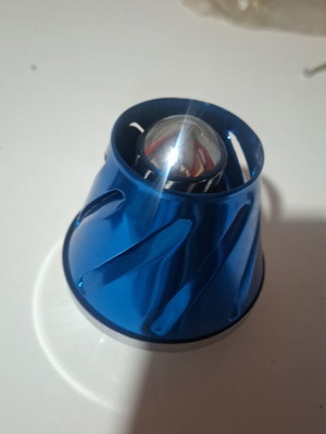 Air filter 42 mm blue new
