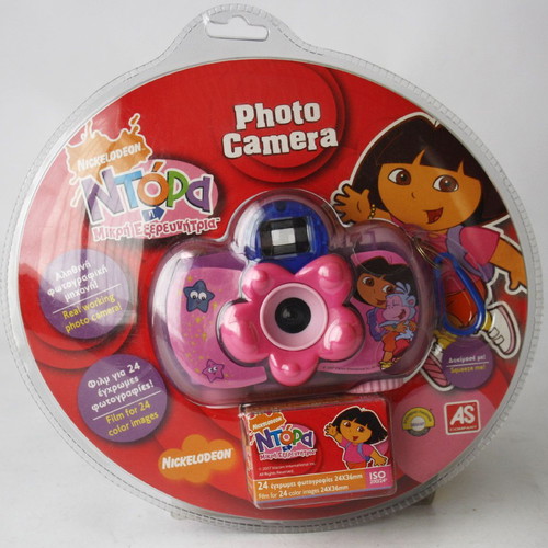 Dora the Explorer φωτογραφική μηχανή 35mm film σφραγισμένη, 2007 Nickelodeon