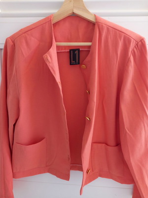 Abercrombie & Fitch coral women's jacket used, Small size