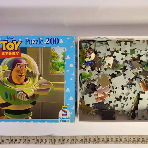 Disney Toy Story puzzle 195/200 pieces used, 90s decade Schmidt