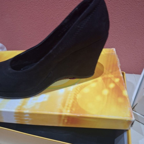 Wedge platform women's shoes like new, size 37