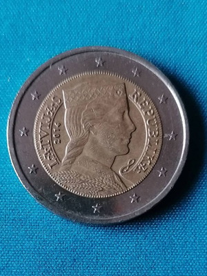 Latvia 2 Euro 2014 coin like new