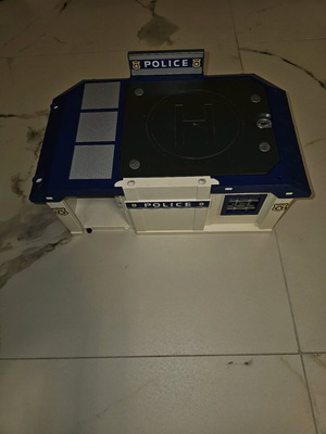 Playmobil used, as shown in photos