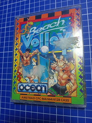 Beach Volley game for Amstrad CPC 464/664/6128 used