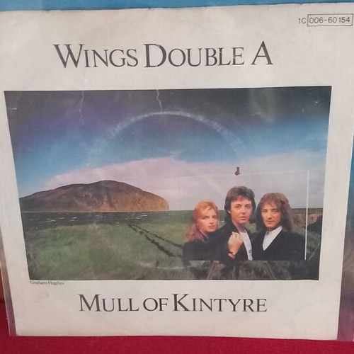 Wings Mull of Kyntire record used, pop