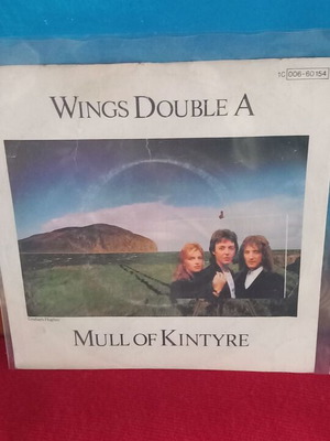 Wings Mull of Kyntire record used, pop