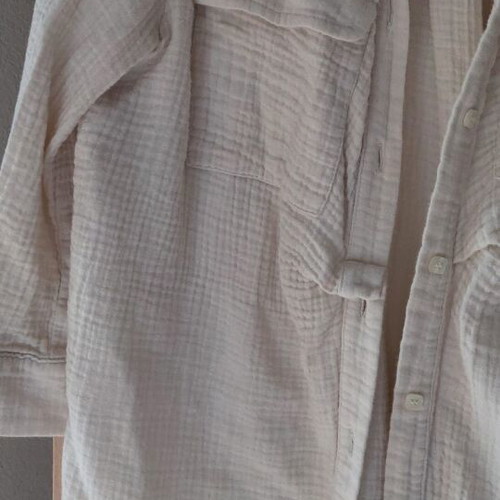4tailors beige cotton shirts like new, size M