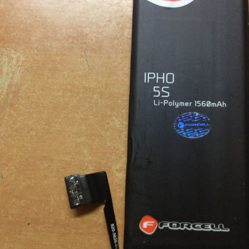 Iphone 5s battery Forcell new with opened packaging