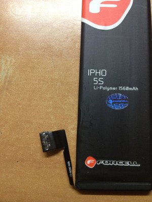 Iphone 5s battery Forcell new with opened packaging