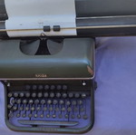 Halda Typewriter 1952 used, functional