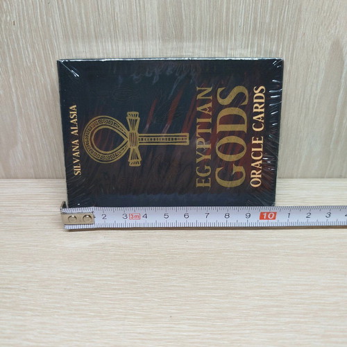 Egyptian oracle cards Silvana Alasia new, papyrus printed, 36 cards