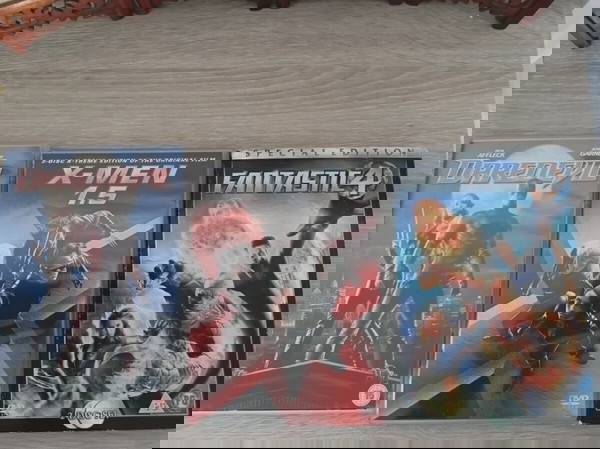 3 συλλέκτικα dvd marvel
