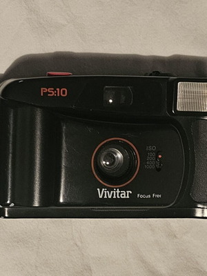 Vivitar PS10 camera used, 35mm with 38mm F5.6 lens
