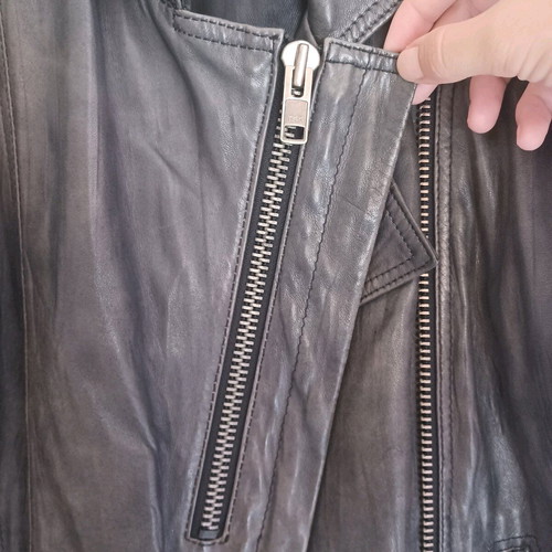 Vintage leather jacket Gestuz used, size M