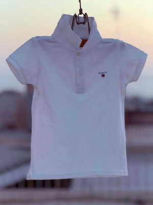 Gant t-shirt for 2-year-old children like new, white, size 92 cm