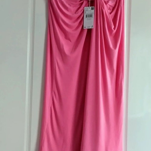 Mango maxi skirt pink new, elegant everyday style