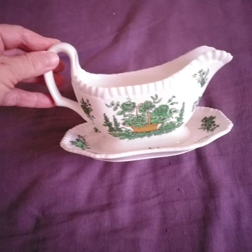 Spode Copeland antique porcelain sauce boat from England