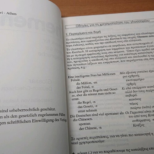 Themen Neu 2 Glossar German learning book like new