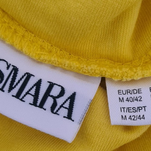 Esmara women's turtleneck L-XL like new, yellow cotton fabric