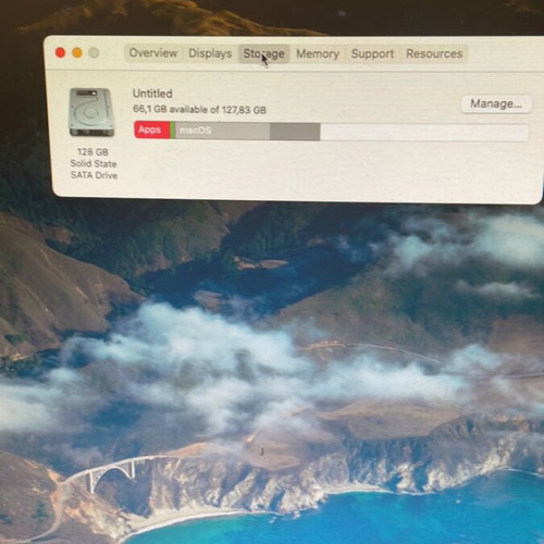 Mac mini 2009 with charger and monitor adapter