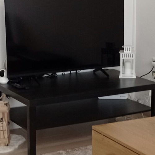IKEA LACK coffee table like new, black/brown, 118×78 cm