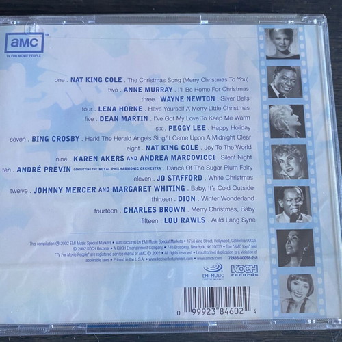 Various Listen To The Movies A Star-Studded Christmas CD new
