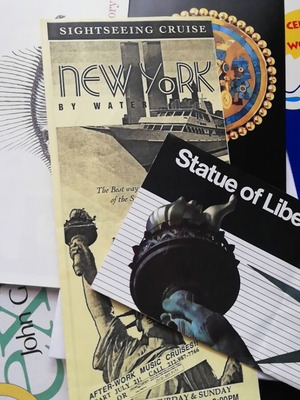 New York sightseeing brochures used, 1994 collection