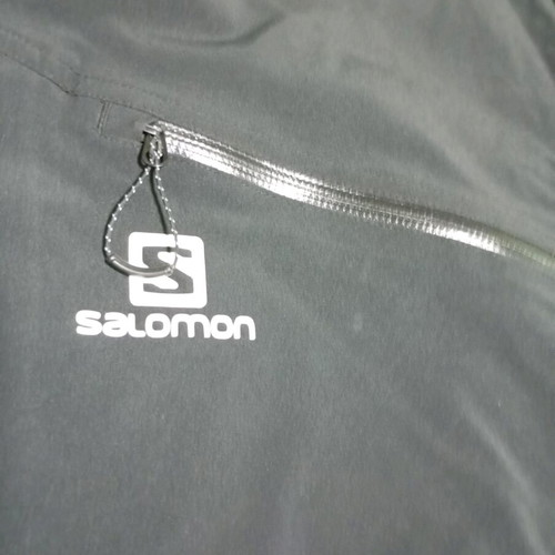 Salomon ski pants black like new, size L