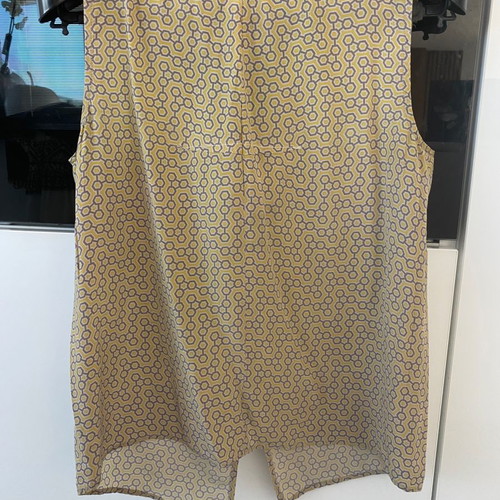 Silk set Zini used, pants and blouse size 38