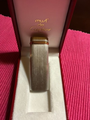 Must de Cartier Trinity stainless steel lighter like new