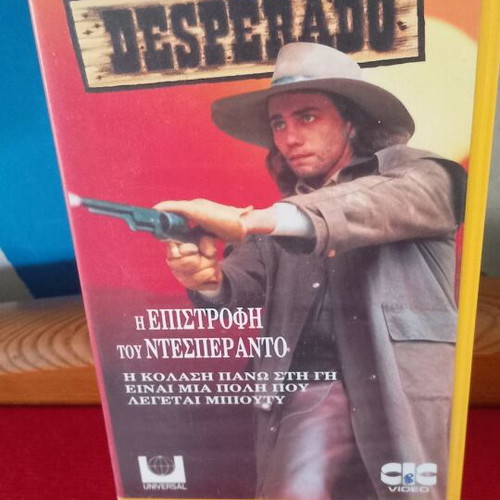 The Return of Desperado videocassette like new with subtitles