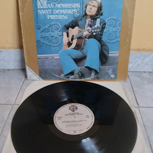 Van Morrison Saint Dominic's Preview vinyl record used, rock