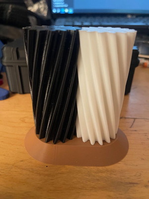 Πρωτότυπο Σετ Αλατοπίπερο Γρανάζια 3D Εκτύπωση Καινούργιο