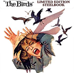 The Birds 4K - 1963 Hitchcock - Zavvi Exclusive Steelbook [4K Ultra HD + Blu-ray]