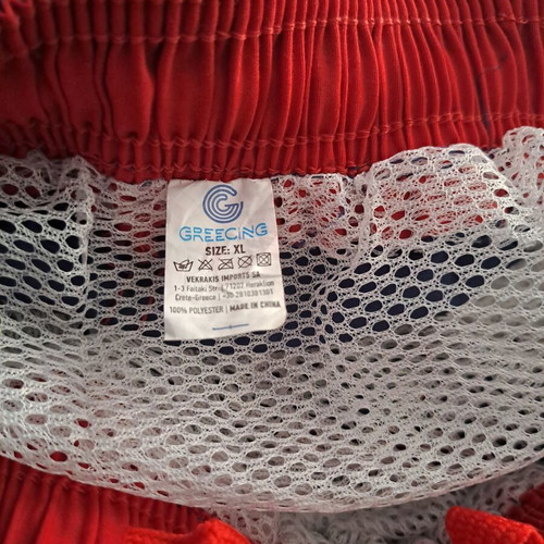 Men's swim shorts like new, size XL, blue