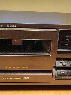 Technics RS-B555 Cassette Deck Direct Drive, full service