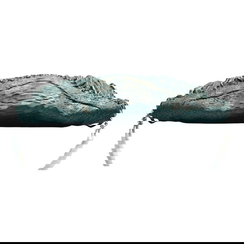 Wings Green Snakeskin Leather Fringes… € 180,00