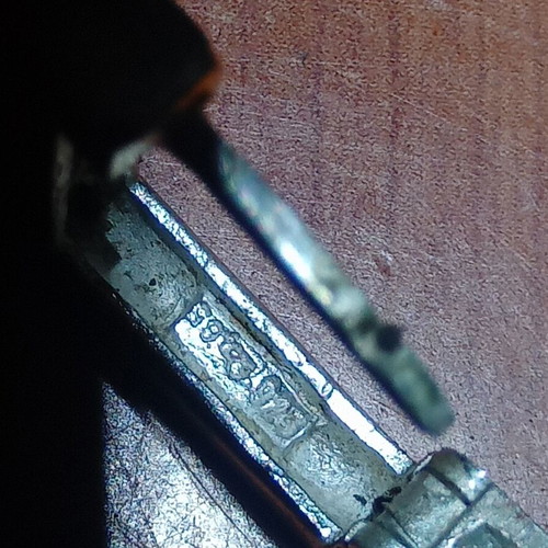 Silver earrings 925 used, 7 grams, with clasp