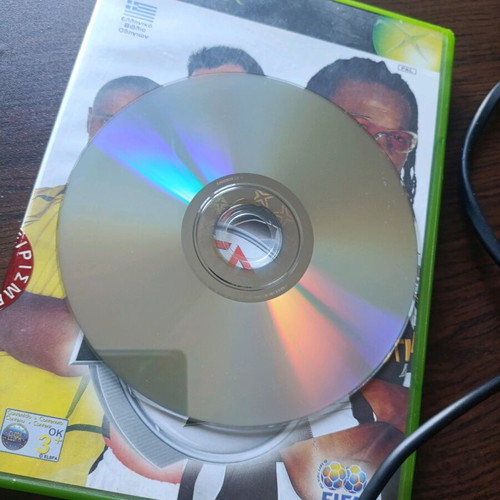Xbox Original used with controller and FIFA 2003 game