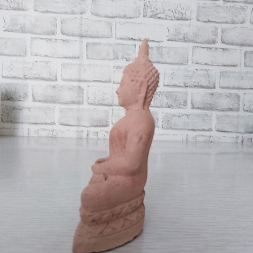Plaster Buddha decorative figurine