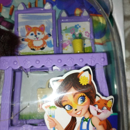 Enchantimals Playset Fox Painter Mattel 2018 new