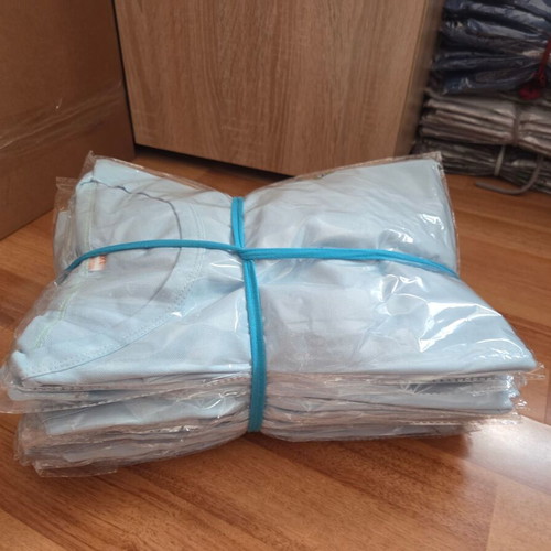 Men's blue T-shirts new, pack of 12, size M/L